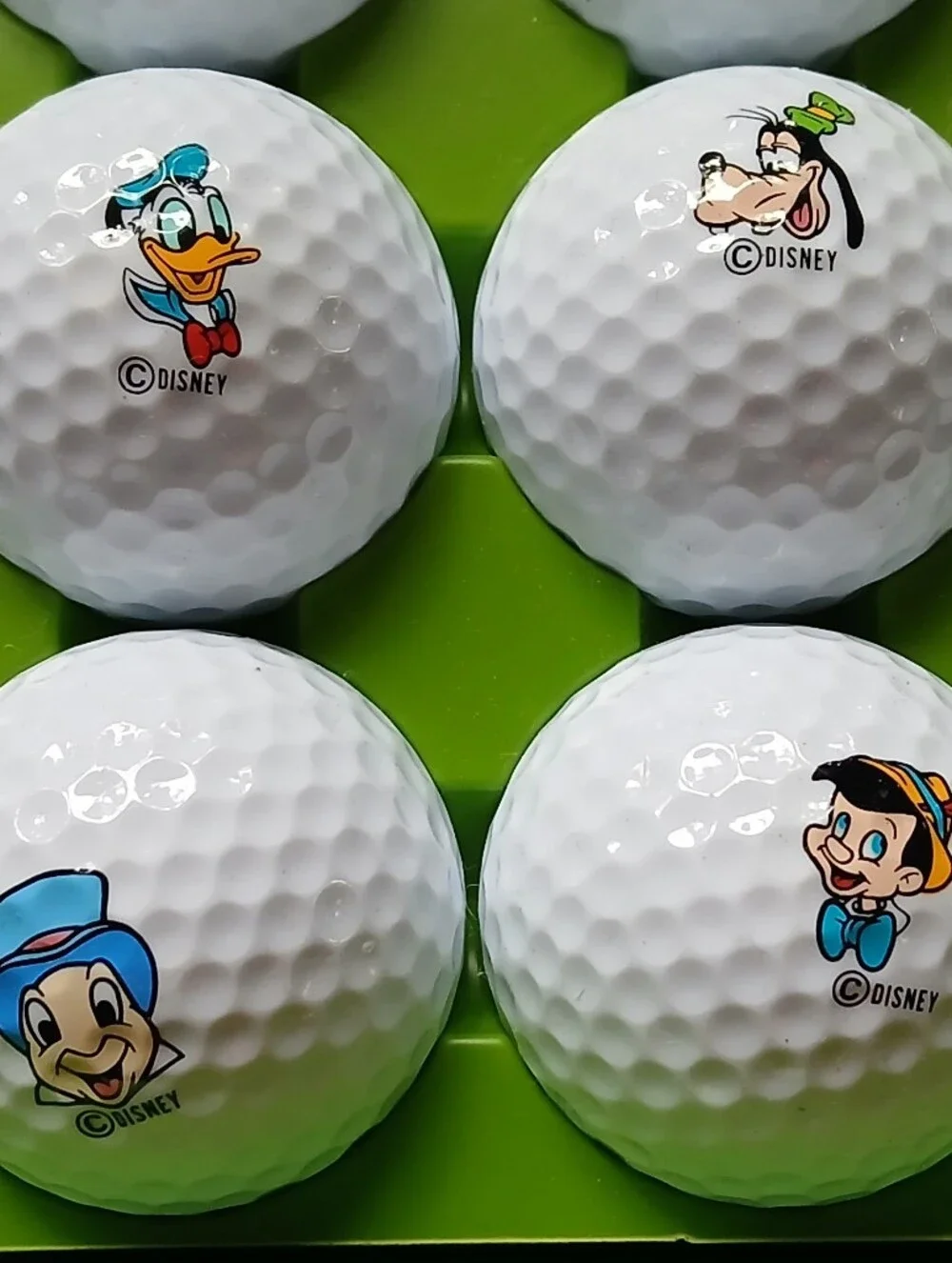 Vintage Disney Golf Ball Set